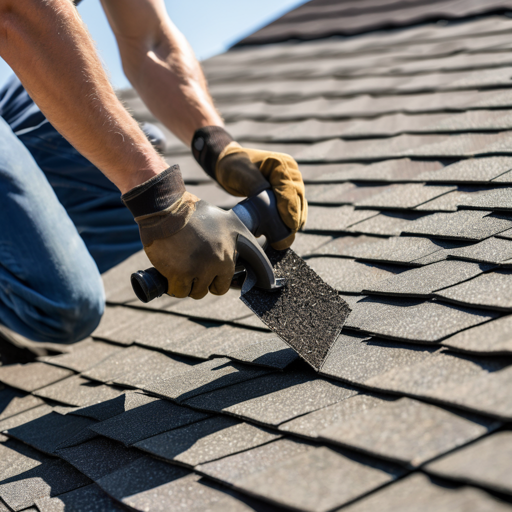 Expert roofing craftsmanship showing precision installation and attention to detail